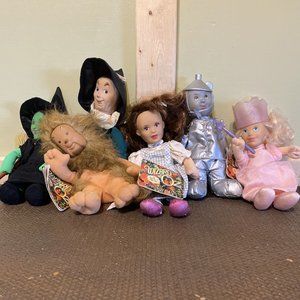 The Wizard of Oz 6 Doll Set - Merry-O Collection